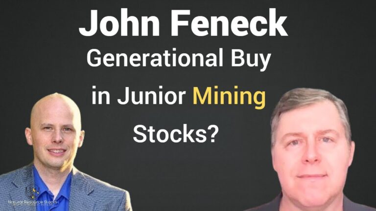 John Feneck of Feneck Consulting: Value Like I have Never Seen in the Junior Mining Sector