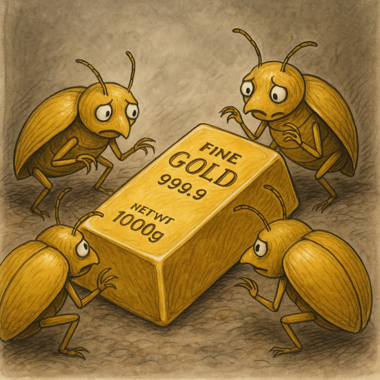 Cautious Gold Bugs