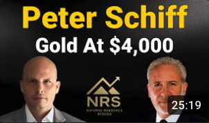 Peter Schiff: Gold $4,000 Isn’t The Top