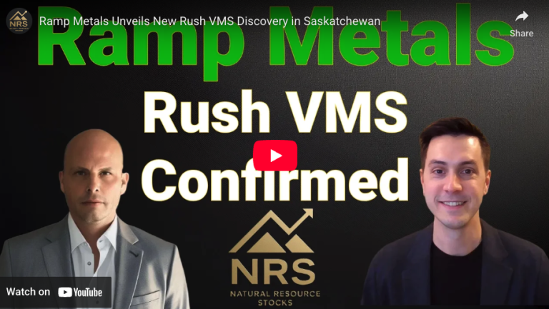 Ramp Metals Unveils New Rush VMS Discovery in Saskatchewan