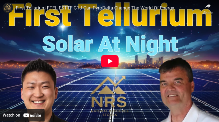 First Tellurium FTEL FSTTF G1J Can PyroDelta Change The World Of Energy
