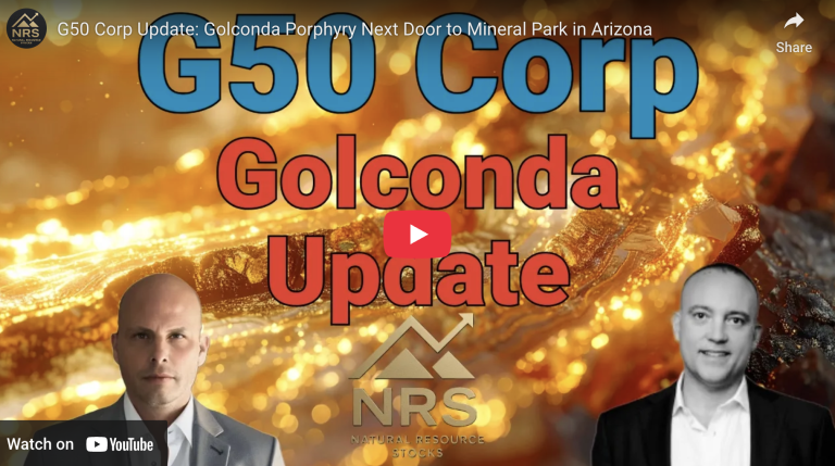 G50 Corp Update: Golconda Porphyry Next Door to Mineral Park in Arizona