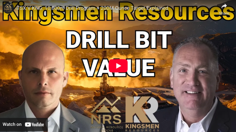 TSX.V KNG: 10,000m Drill Program + 200M Ounce Target Explained