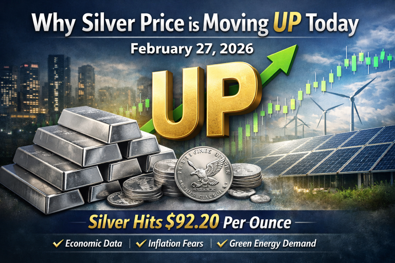 Why Silver Price is Moving UP Today, February 27, 2026: Key Market Drivers