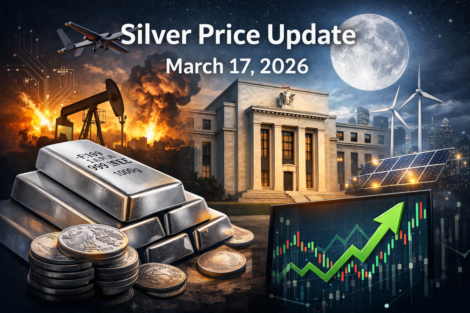 Silver Price Today – March 17, 2026: Latest Market Update & Trends