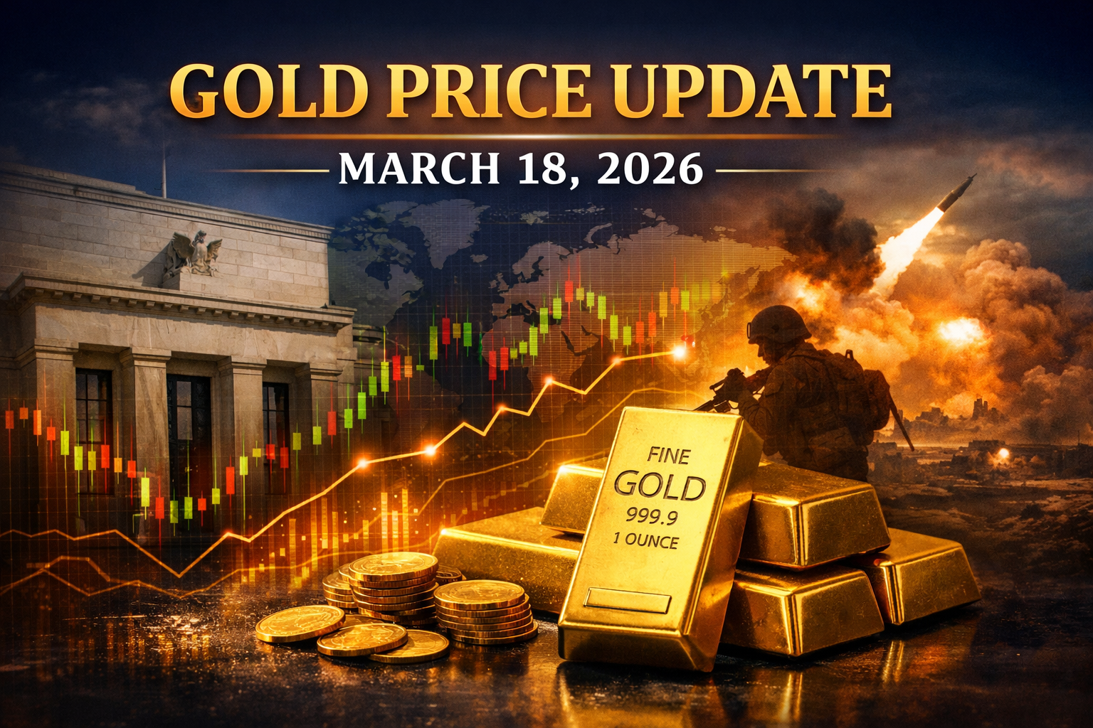 Gold Price Today – March 18, 2026: Latest Market Update & Trends