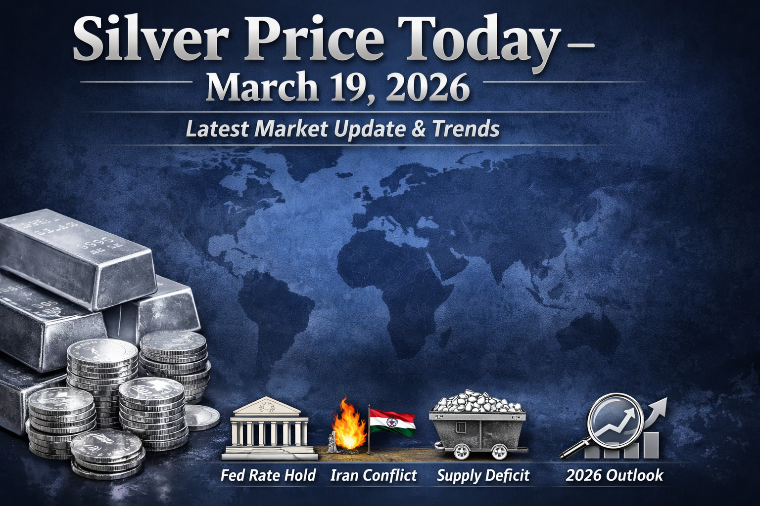 Silver Price Today – March 19, 2026: Latest Market Update & Trends