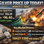 Why Silver Price Is Moving Up Today, March 2, 2026: Key Market Drivers