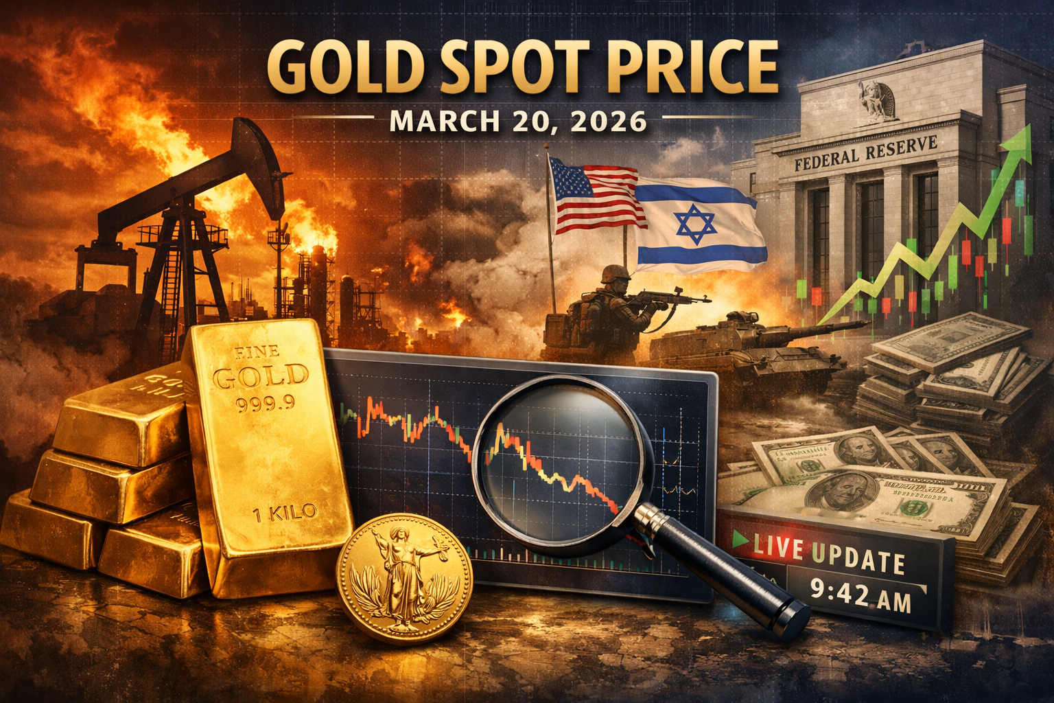 Gold Price Today – March 20, 2026: Latest Market Update & Trends