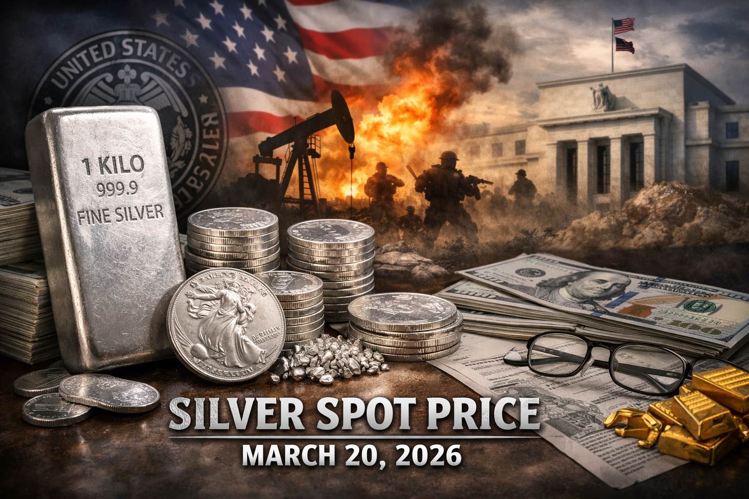 Silver Price Today – March 20, 2026: Latest Market Update & Trends