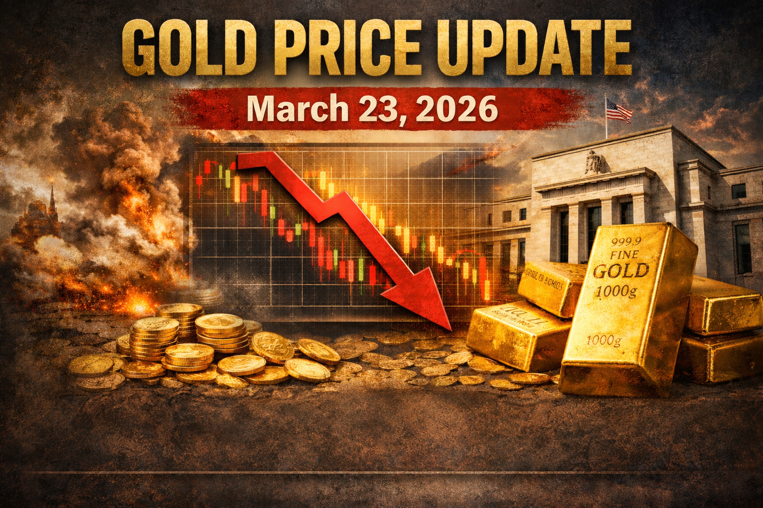 Gold Price Today – March 23, 2026: Latest Market Update & Trends