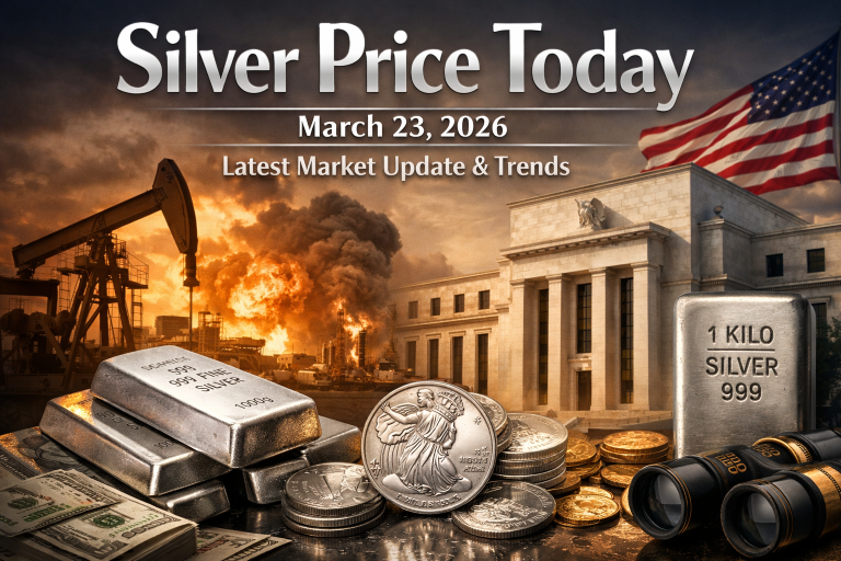 Silver Price Today – March 23, 2026: Latest Market Update & Trends