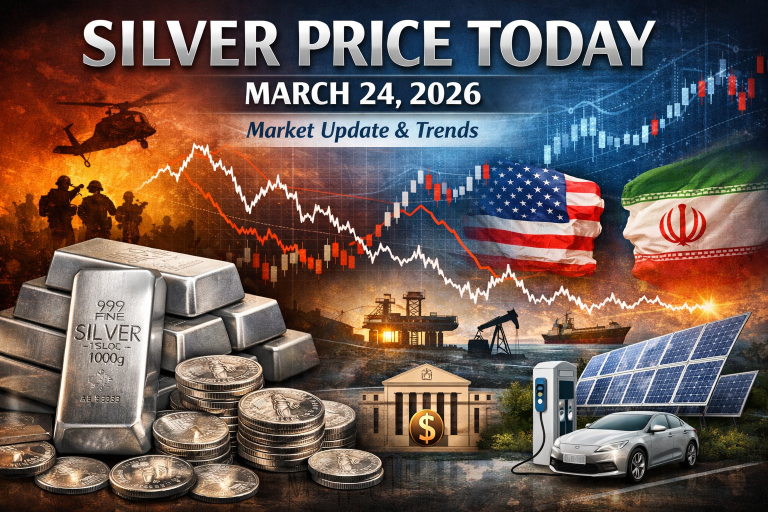 Silver Price Today – March 24, 2026: Latest Market Update & Trends
