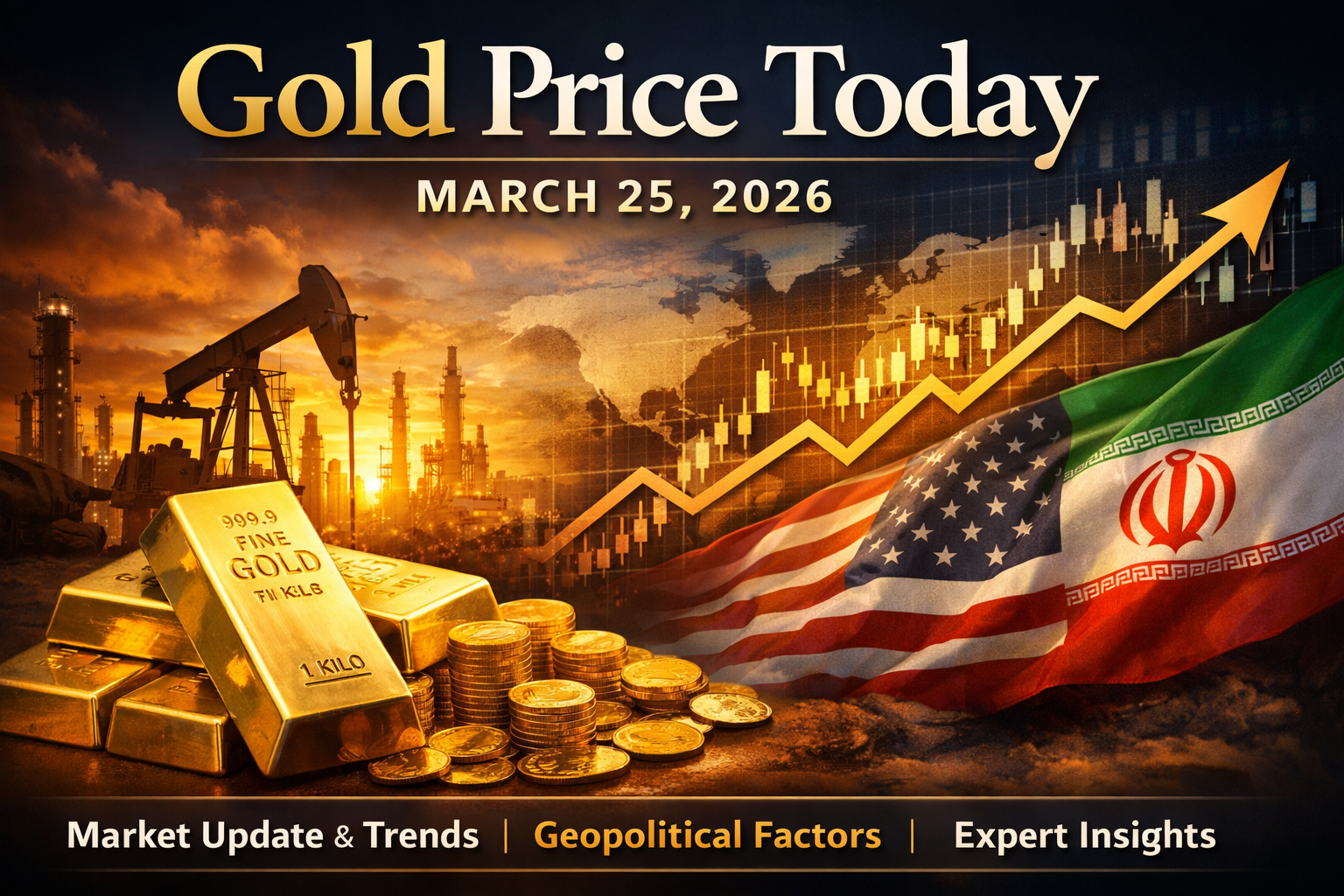 Gold Price Today – March 25, 2026: Latest Market Update & Trends