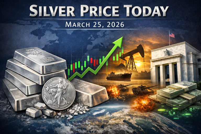 Silver Price Today – March 25 2026: Latest Market Update & Trends