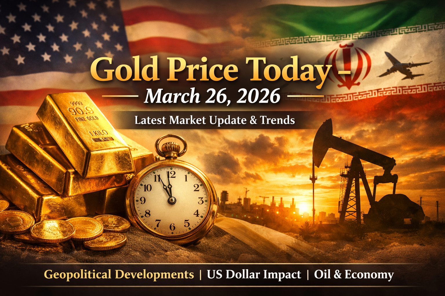 Gold Price Today – March 26, 2026: Latest Market Update & Trends