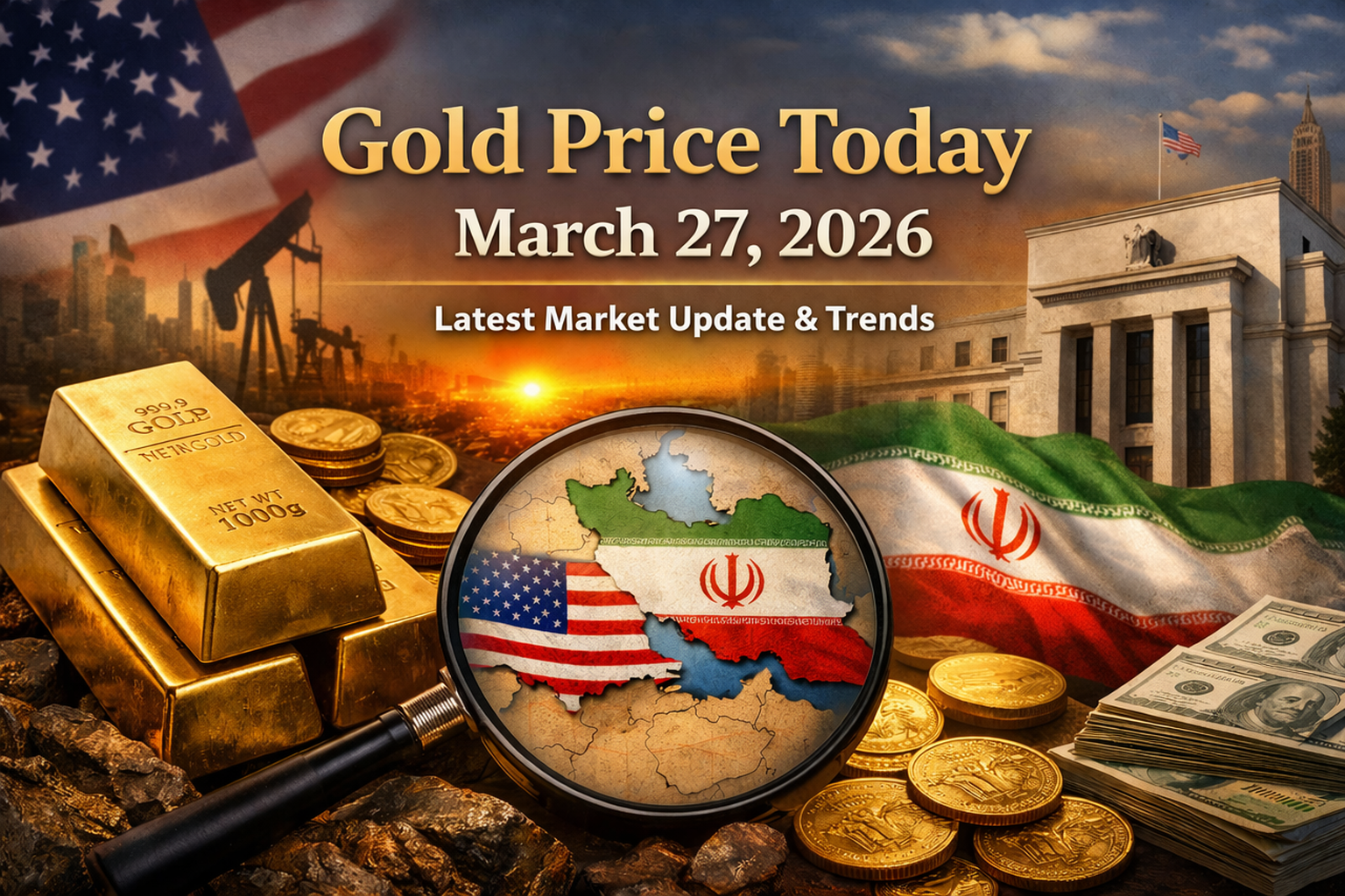 Gold Price Today – March 27, 2026: Latest Market Update & Trends