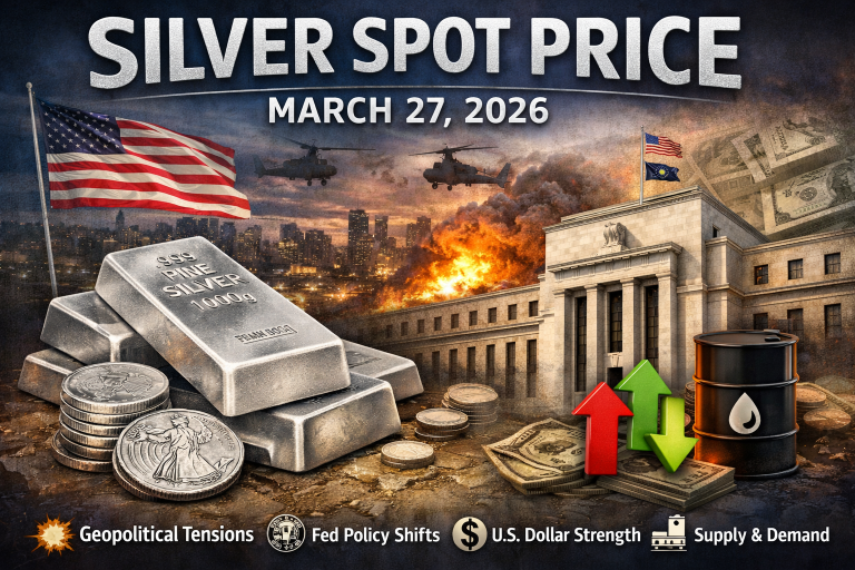 Silver Price Today – March 27, 2026: Latest Market Update & Trends