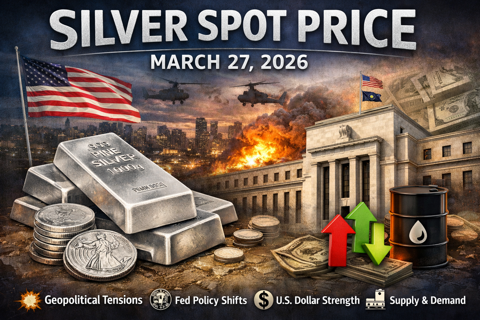 Silver Price Today – March 27, 2026: Latest Market Update & Trends