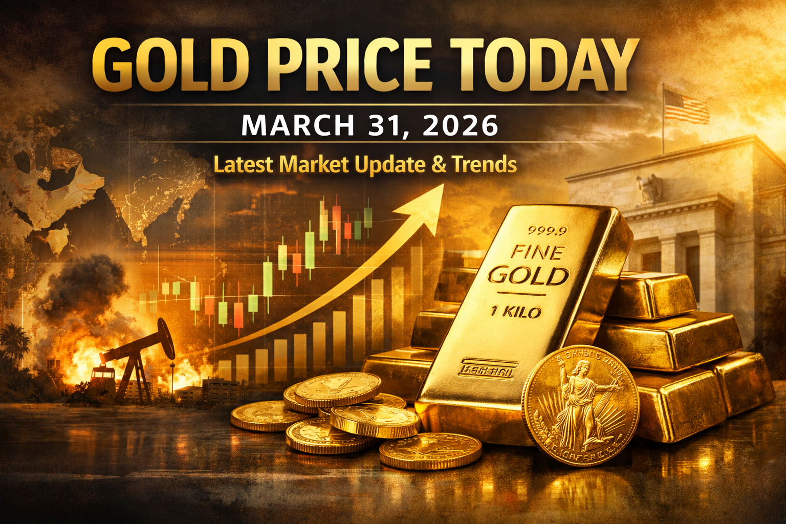 Gold Price Today – March 31, 2026: Latest Market Update & Trends