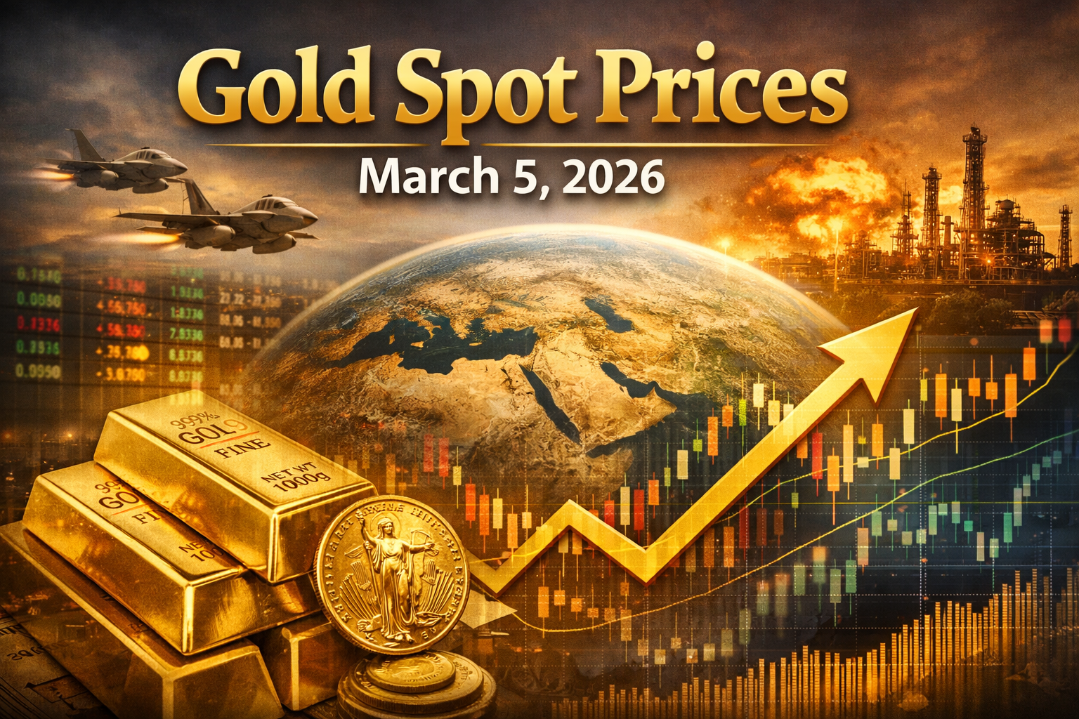 Gold Price Today – March 5, 2026: Latest Market Update & Trends