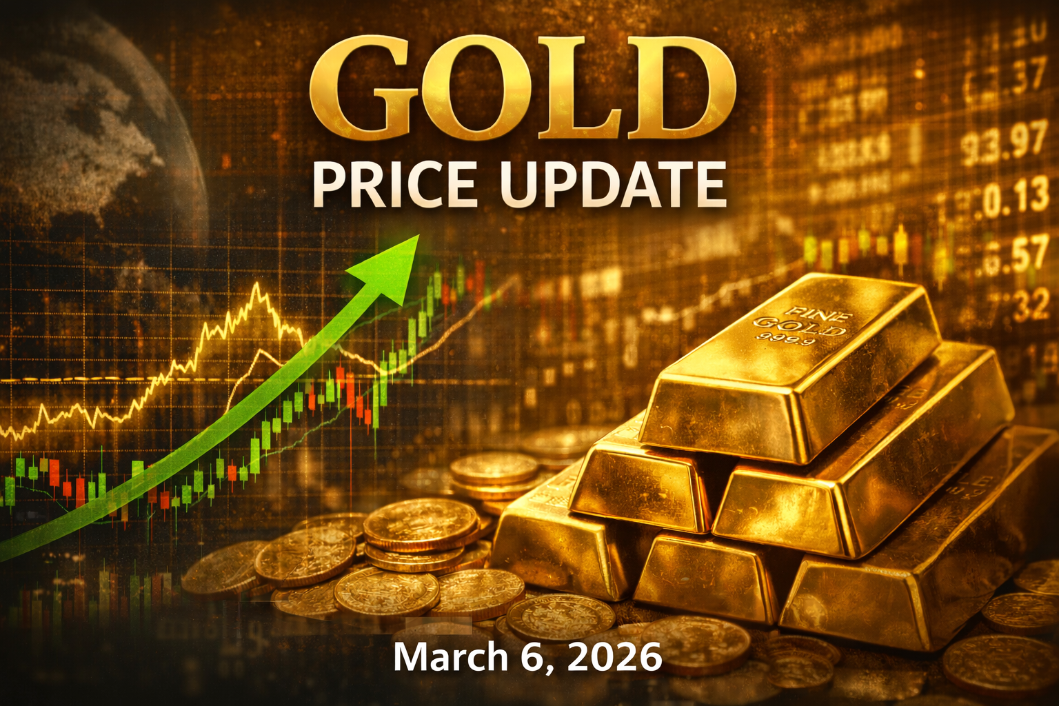 Gold Price Today – March 6, 2026: Latest Market Update & Trends