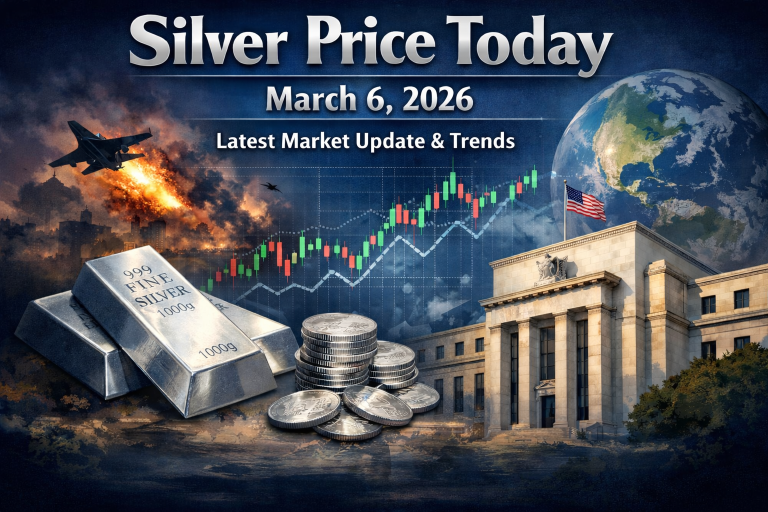 Silver Price Today – March 6, 2026: Latest Market Update & Trends