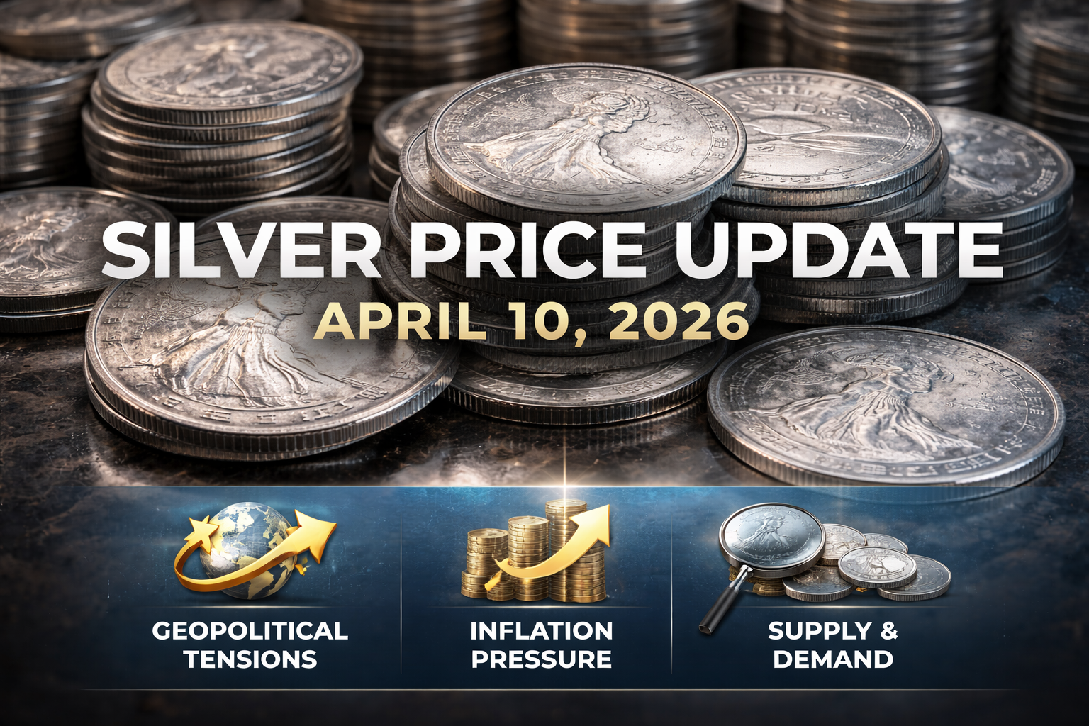 Silver Price Today – April 10, 2026: Latest Market Update & Trends