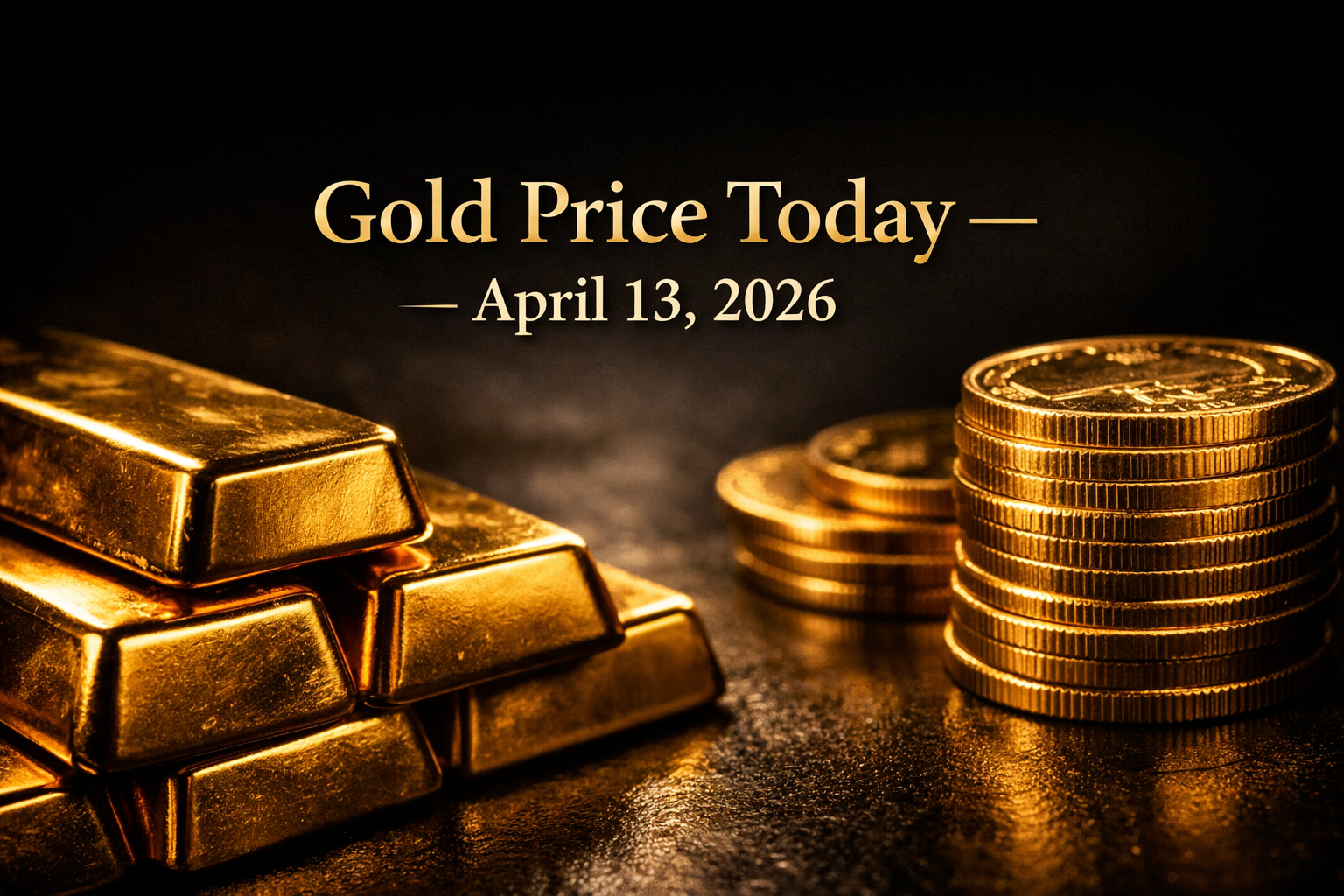 Gold Price Today – April 13, 2026: Latest Market Update & Trends