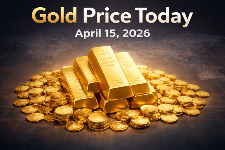 Gold Price Today – April 15, 2026: Latest Market Update & Trends