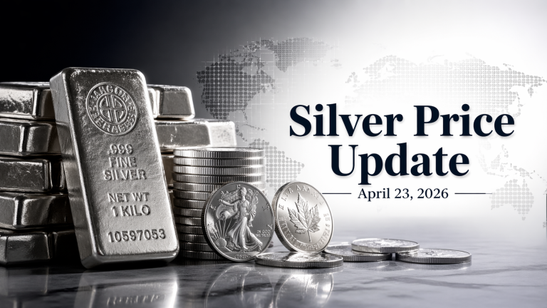 Silver Price Today – April 23, 2026: Latest Market Update & Trends