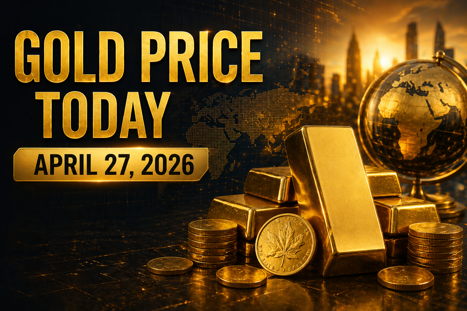 Gold Price Today – April 27, 2026: Latest Market Update & Trends