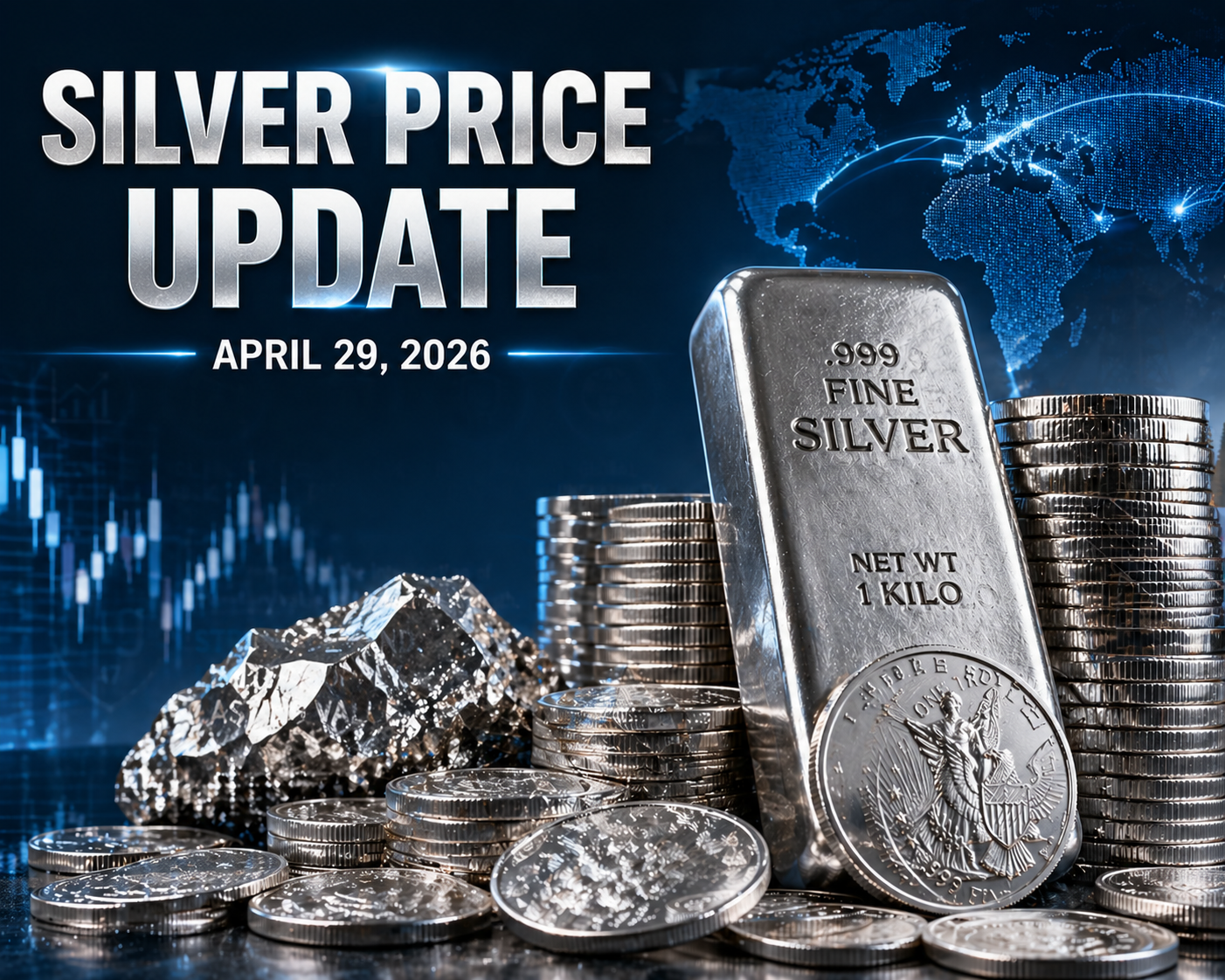 Silver Price Today – April 29, 2026: Latest Market Update & Trends