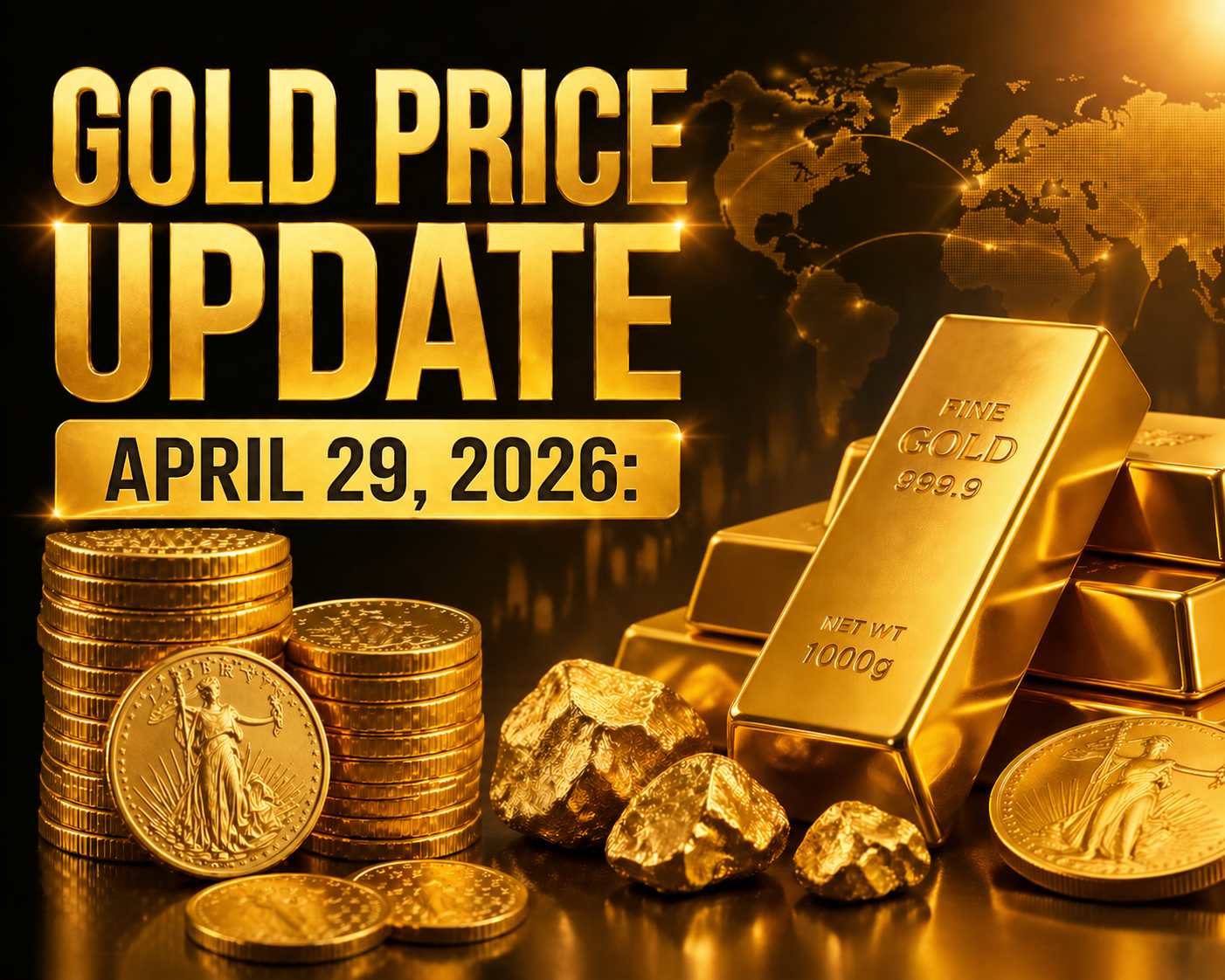 Gold Price Today – April 29, 2026: Latest Market Update & Trends