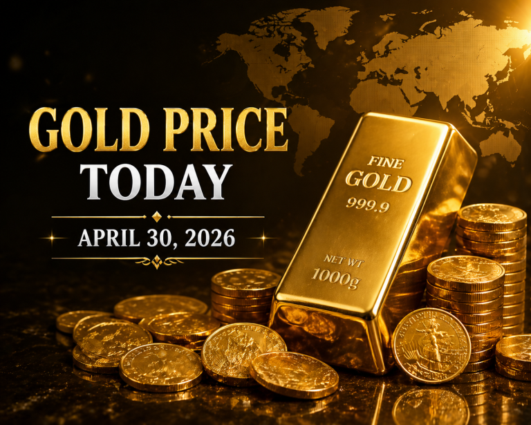 Gold Price Today – April 30, 2026: Latest Market Update & Trends