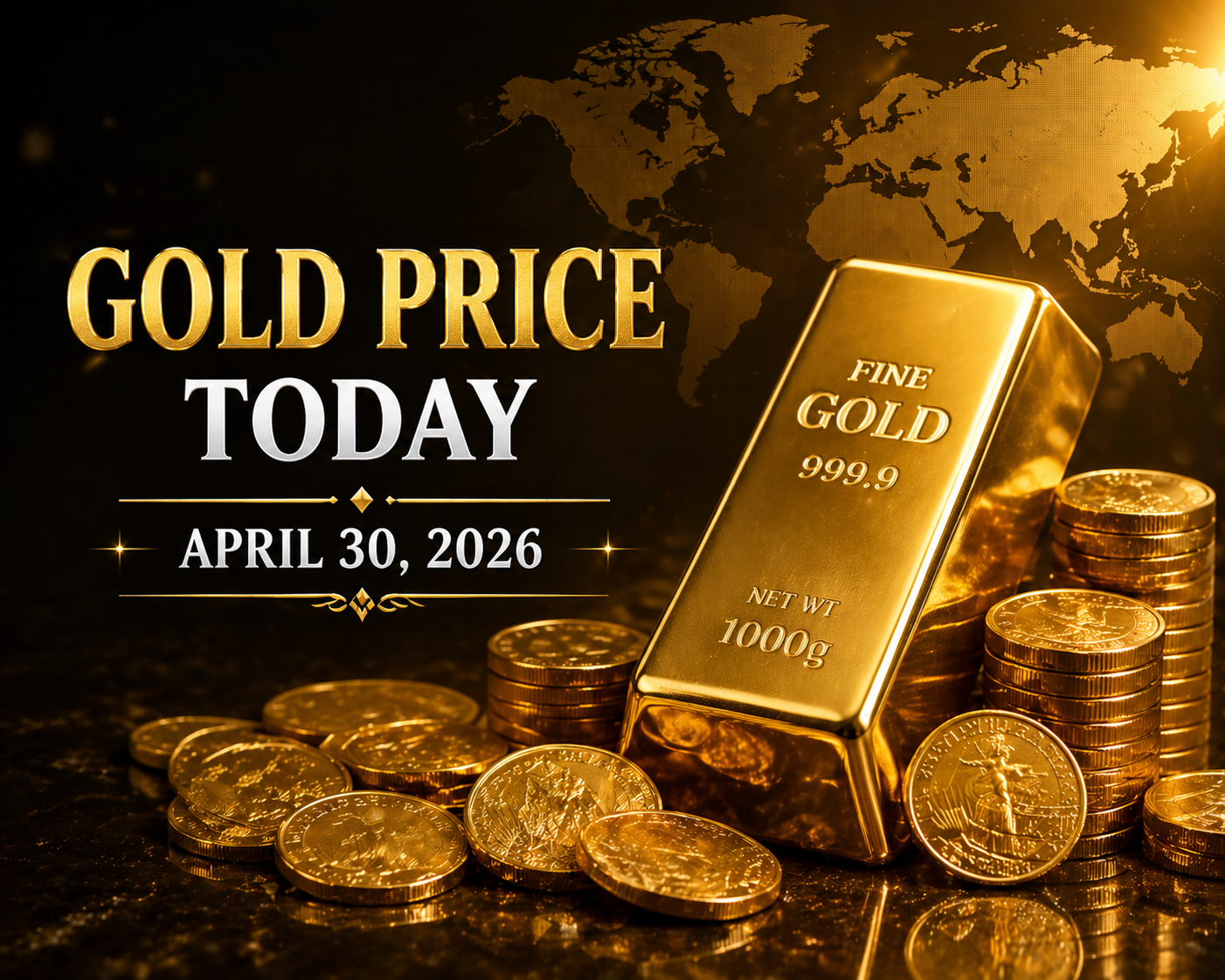 Gold Price Today – April 30, 2026: Latest Market Update & Trends