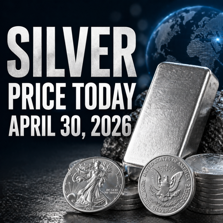 Silver Price Today – April 30, 2026: Latest Market Update & Trends