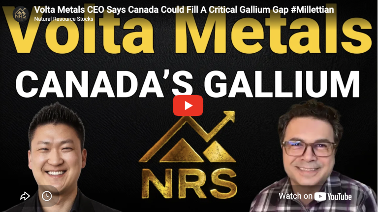 Volta Metals CEO Says Canada Could Fill A Critical Gallium Gap #Millettian