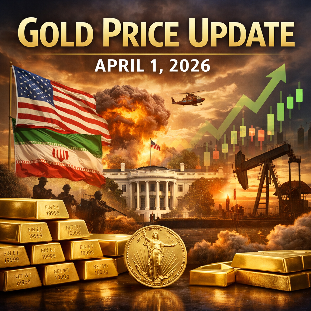 Gold Price Today – April 1, 2026: Latest Market Update & Trends