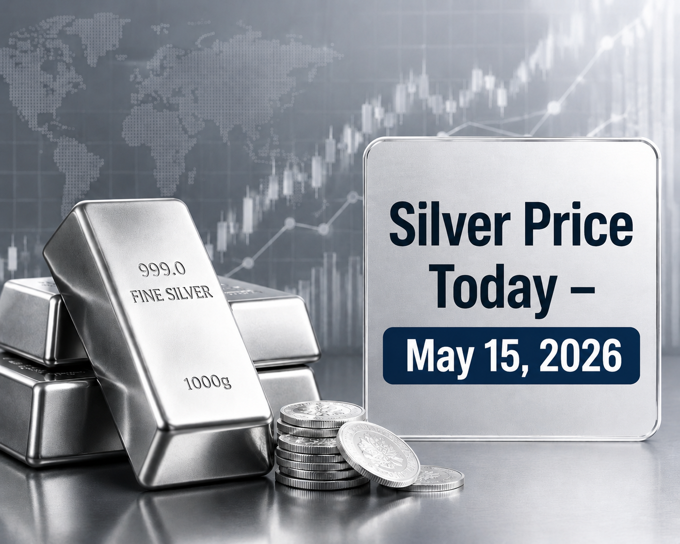 Silver Price Today – May 15, 2026: Latest Market Update & Trends