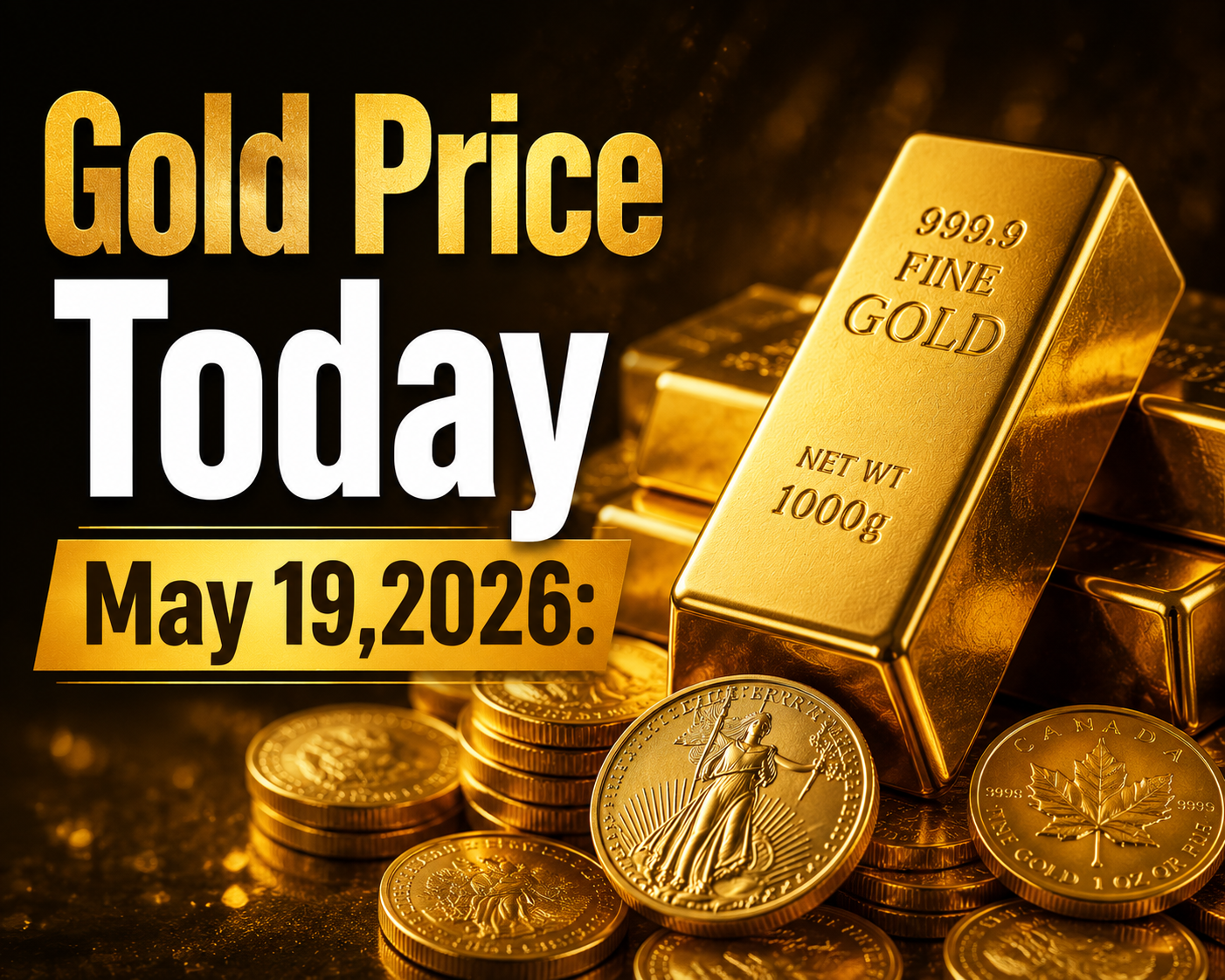 Gold Price Today – May 19, 2026: Latest Market Update & Trends