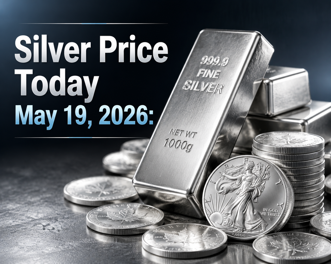 Silver Price Today – May 19, 2026: Latest Market Update & Trends
