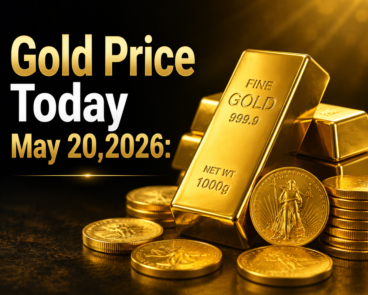 Gold Price Today – May 20, 2026: Latest Market Update & Trends