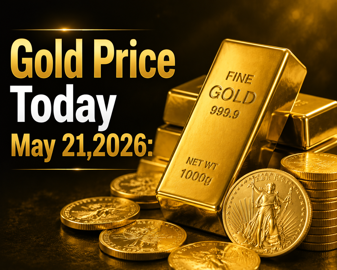 Gold Price Today – May 21, 2026: Latest Market Update & Trends