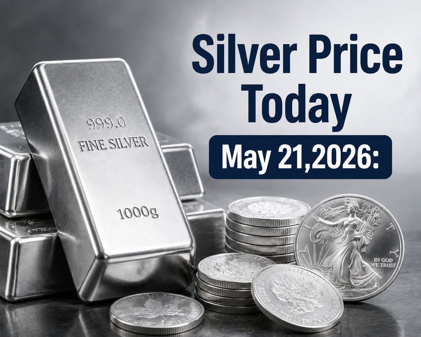 Silver Price Today – May 21, 2026: Latest Market Update & Trends
