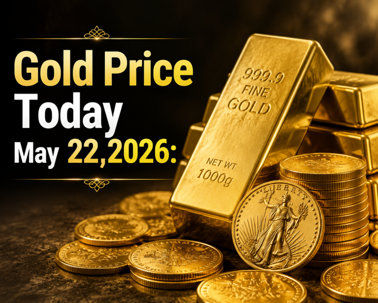 Gold Price Today – May 22, 2026: Latest Market Update & Trends