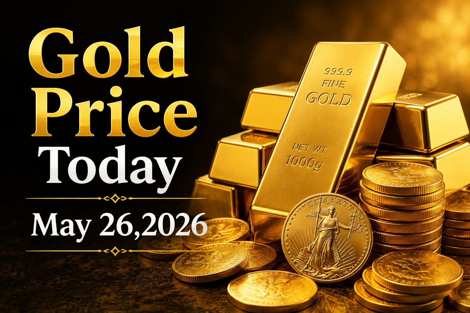Gold Price Today – May 26, 2026: Latest Market Update & Trends