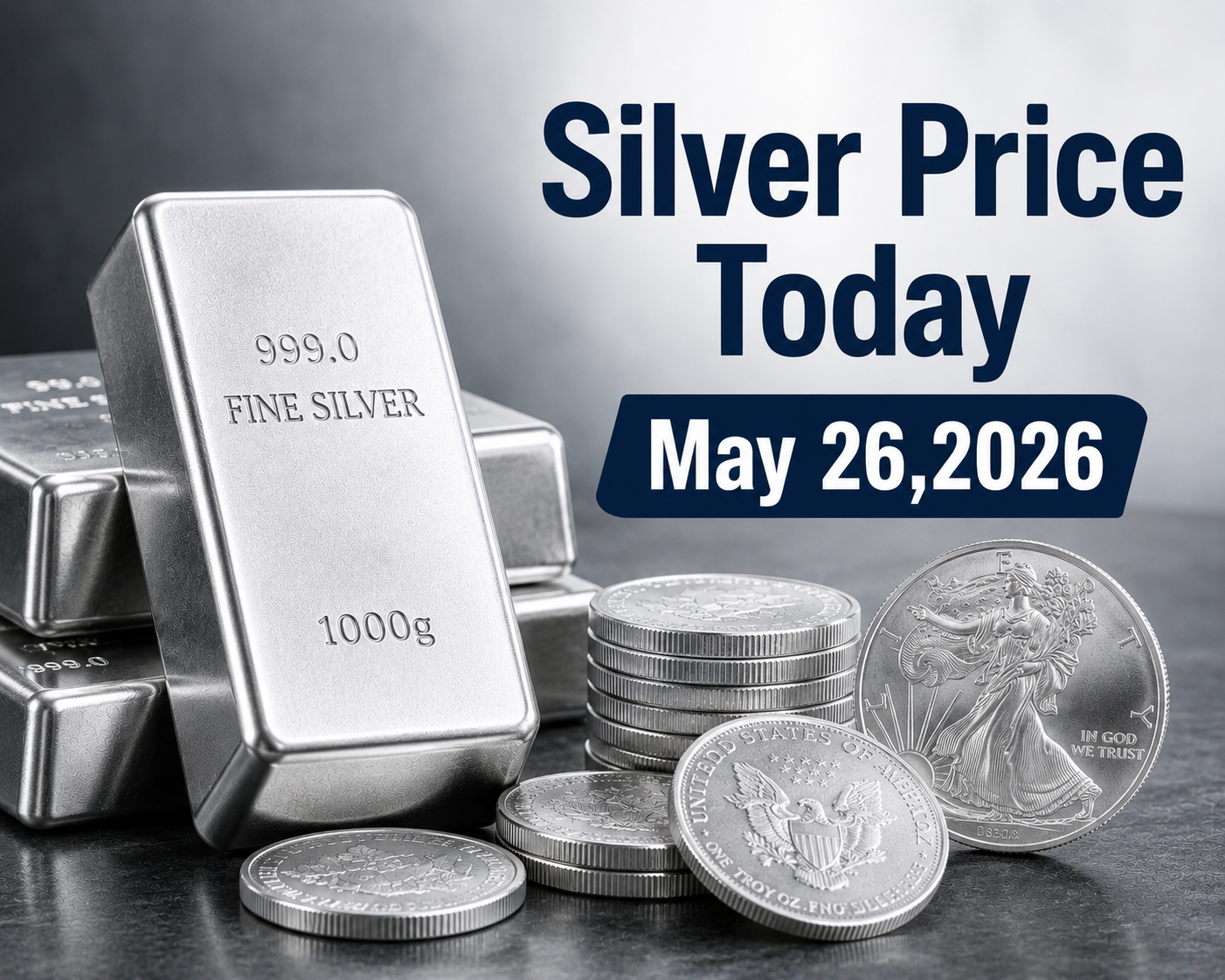 Silver Price Today – May 26, 2026: Latest Market Update & Trends