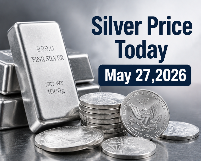 Silver Price Today – May 27, 2026: Latest Market Update & Trends