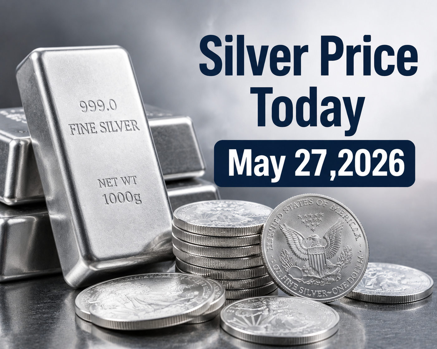 Silver Price Today – May 27, 2026: Latest Market Update & Trends